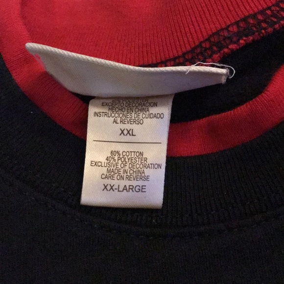 Womens Christmas Sweatshirt black XXL - Picture 3 of 4